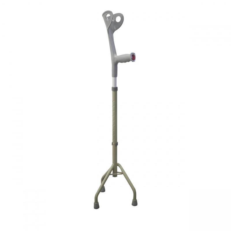 Bastone tripode, bastone a tre piedi per anziani con appoggio brachiale Art. AD-17B
